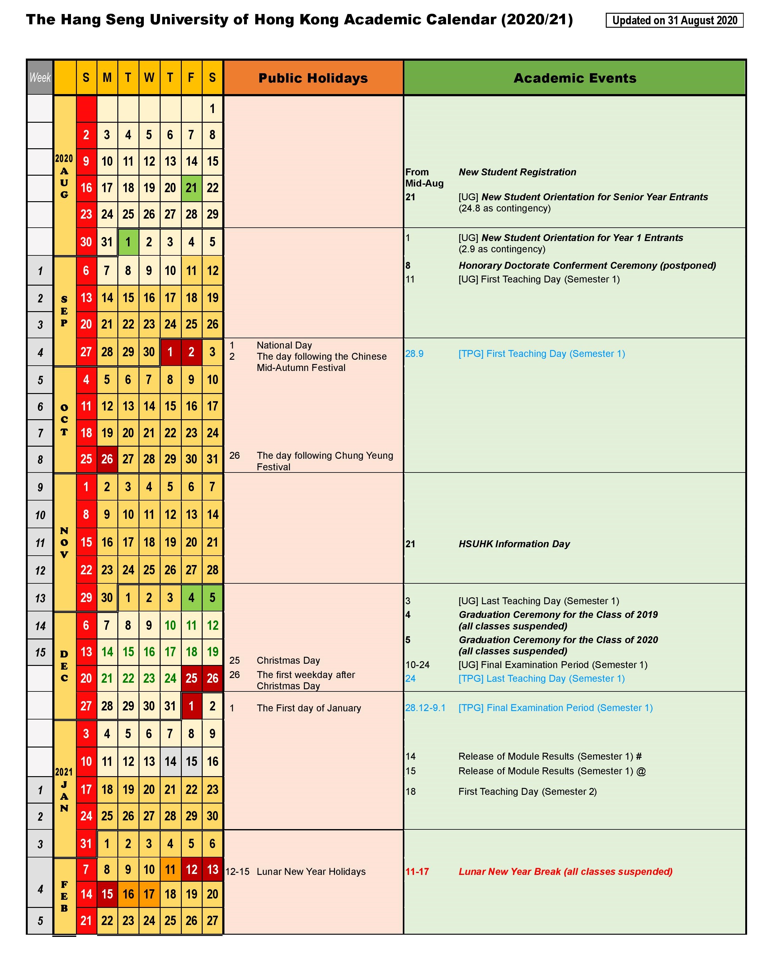 Stlawu Academic Calendar Printable Calendar 2023